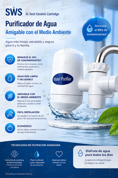FILTRO PURIFICADOR DE AGUA - JSWxtrm