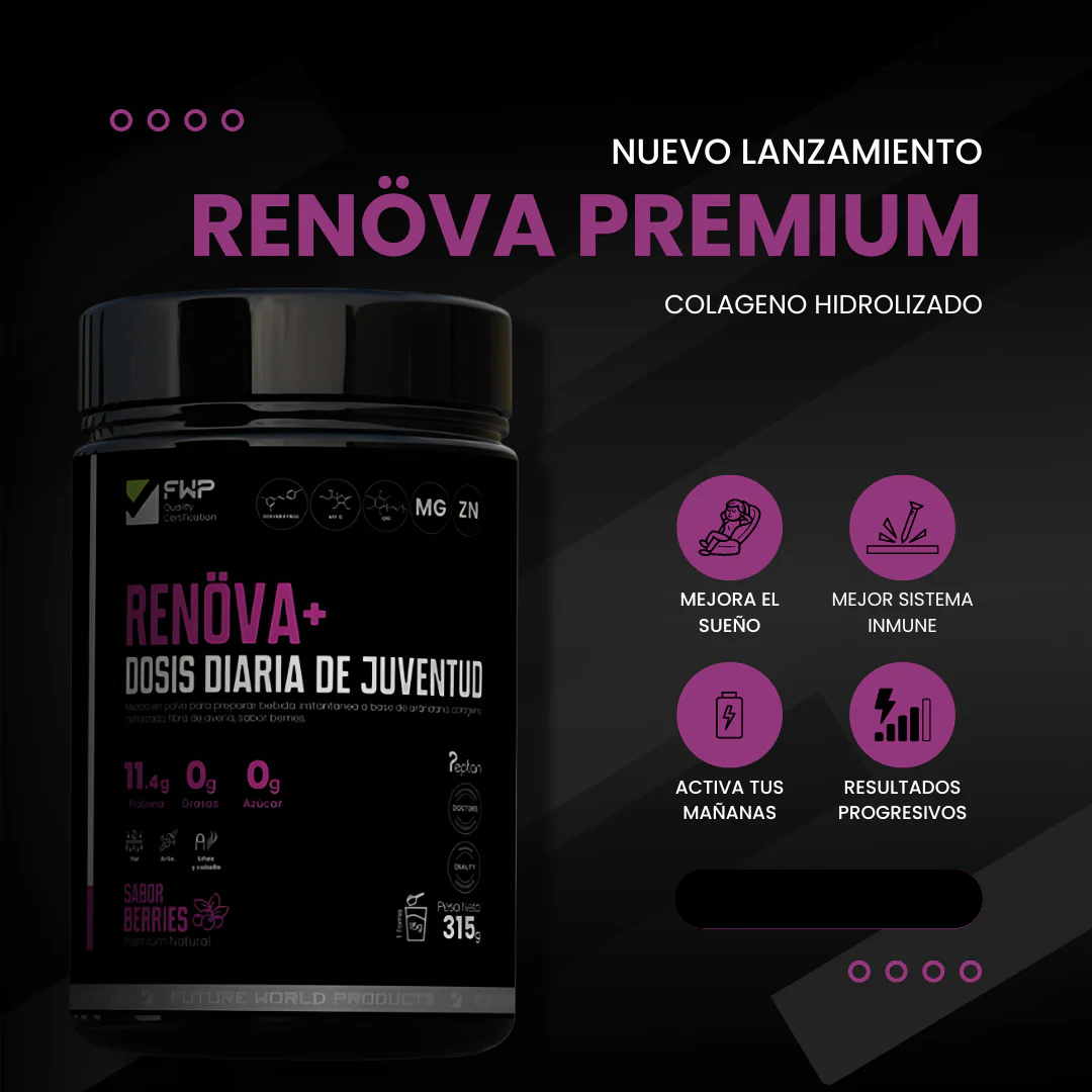 RENOVA+ TU DOSIS DIARIA DE JUVENTUD